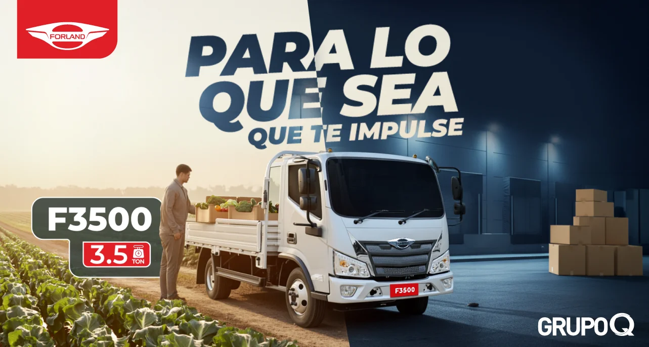 Forland El Salvador | F3500 3.5TON | Condiciones exclusivas CREDIQ